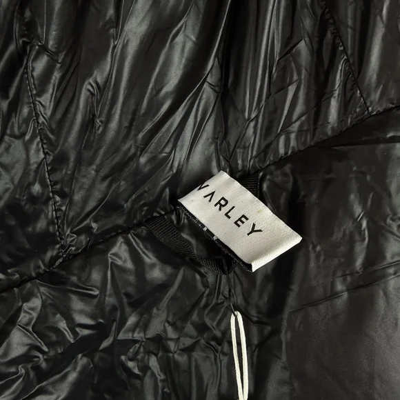 Anthropologie Varley Silverlake Gilet Longline Puffer Vest Red Small Oversized - Picture 11 of 13